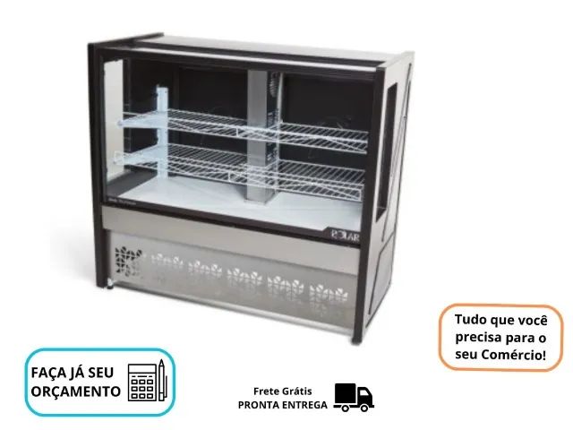 Balcão de Tortas e Bolos 1,25M Polar