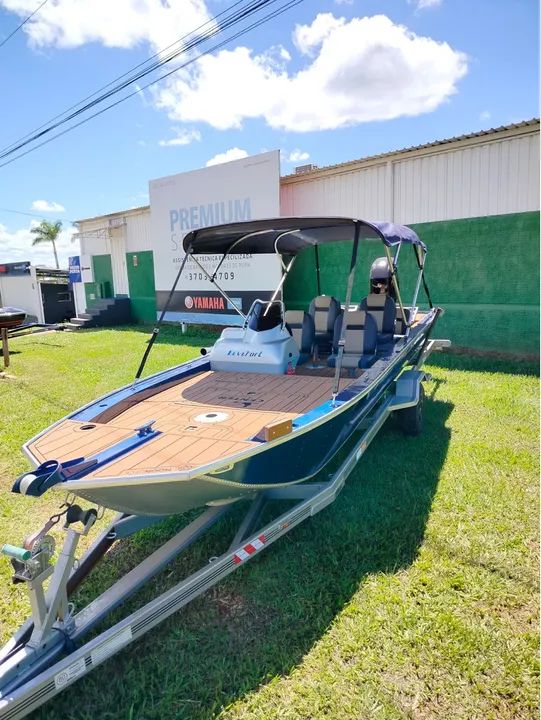 Apolus 600 motor 60hp 4 tempos carreta rodoviária - Foto 4