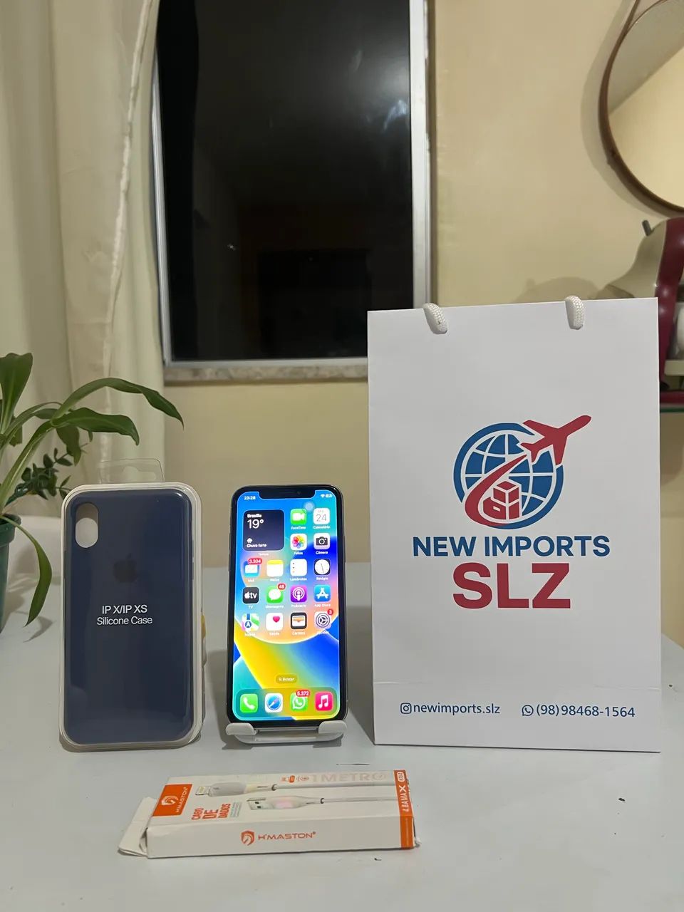 iPhone X 本体 Apple iPhone X 64 GB - Cinza Espacial (Sprint Remodelado)