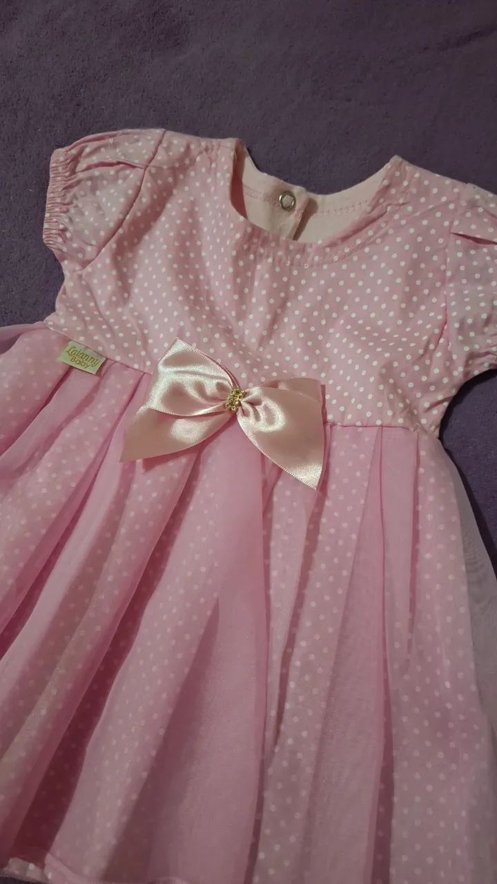 Vestido de bebê menina  - Foto 2