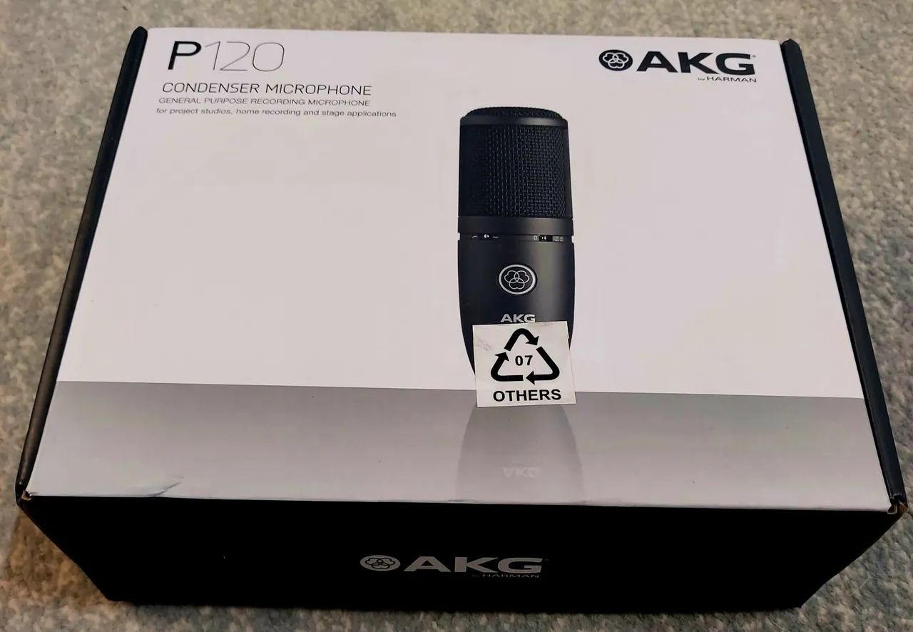 Microfone AKG P120 - Novíssimo - Foto 5