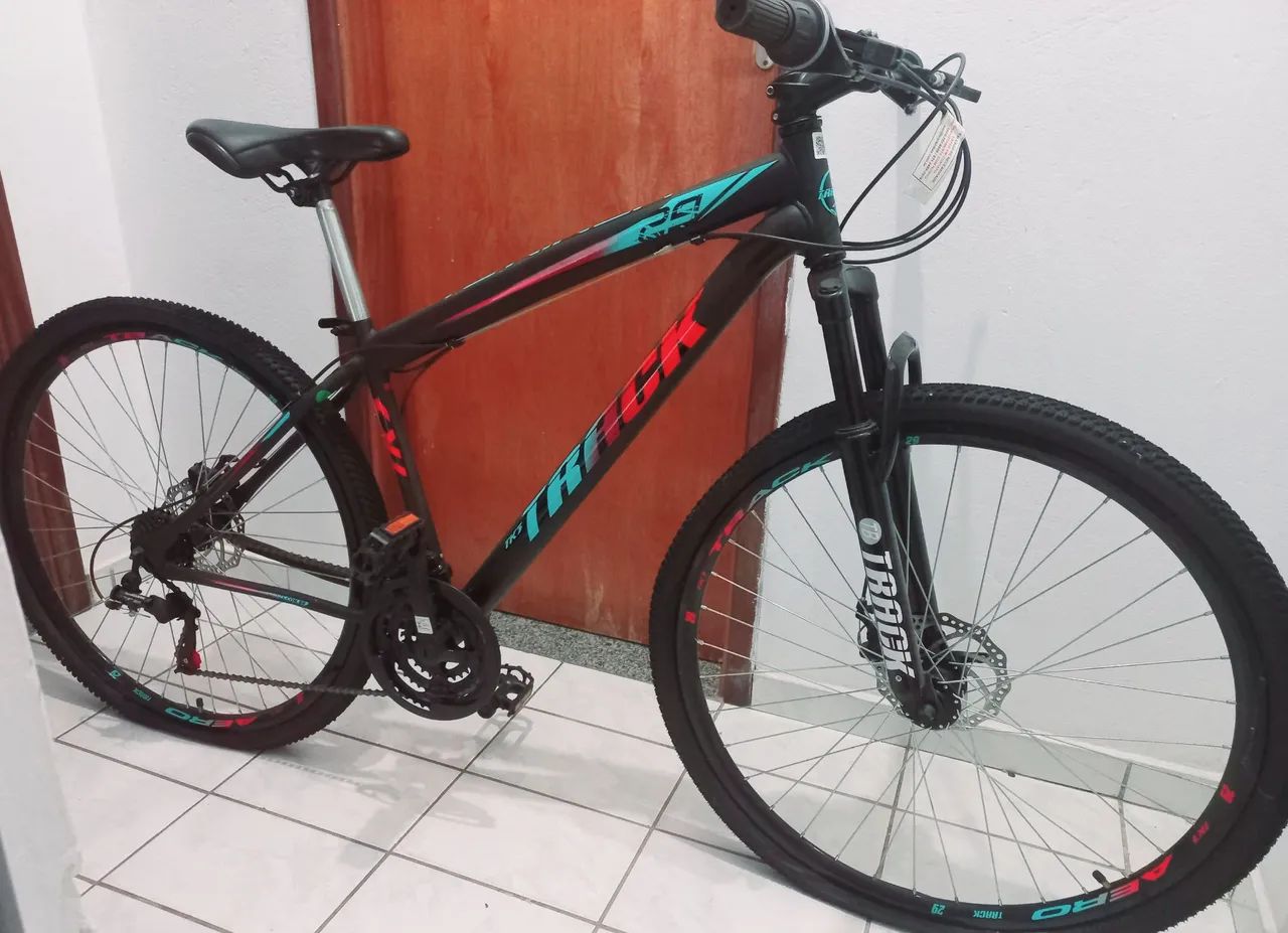 Bicicleta com Freio a Disco, tamanho 17, nunca usada - Foto 3