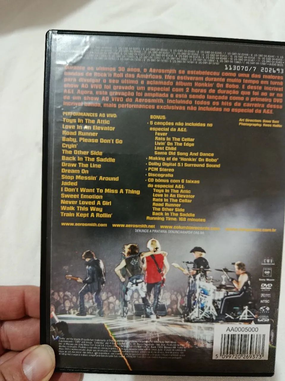 DVD Aerosmith - You Gotta Move - Live! - Foto 2