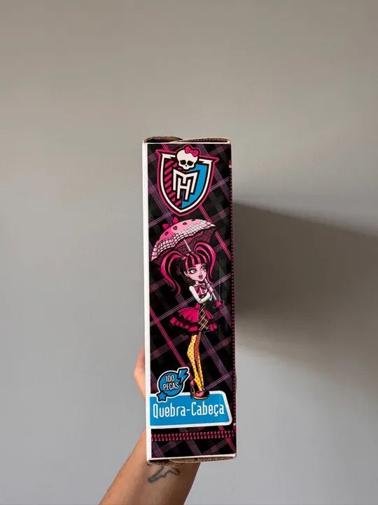 Quebra Cabeça Monster High 100 Peças - 13 Monster Desejos - Foto 4