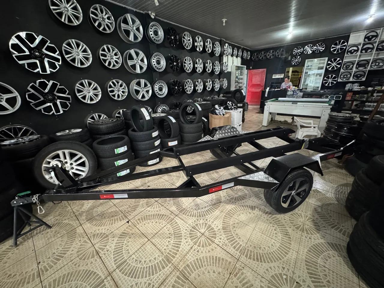 Carretinha para transporte de jetski