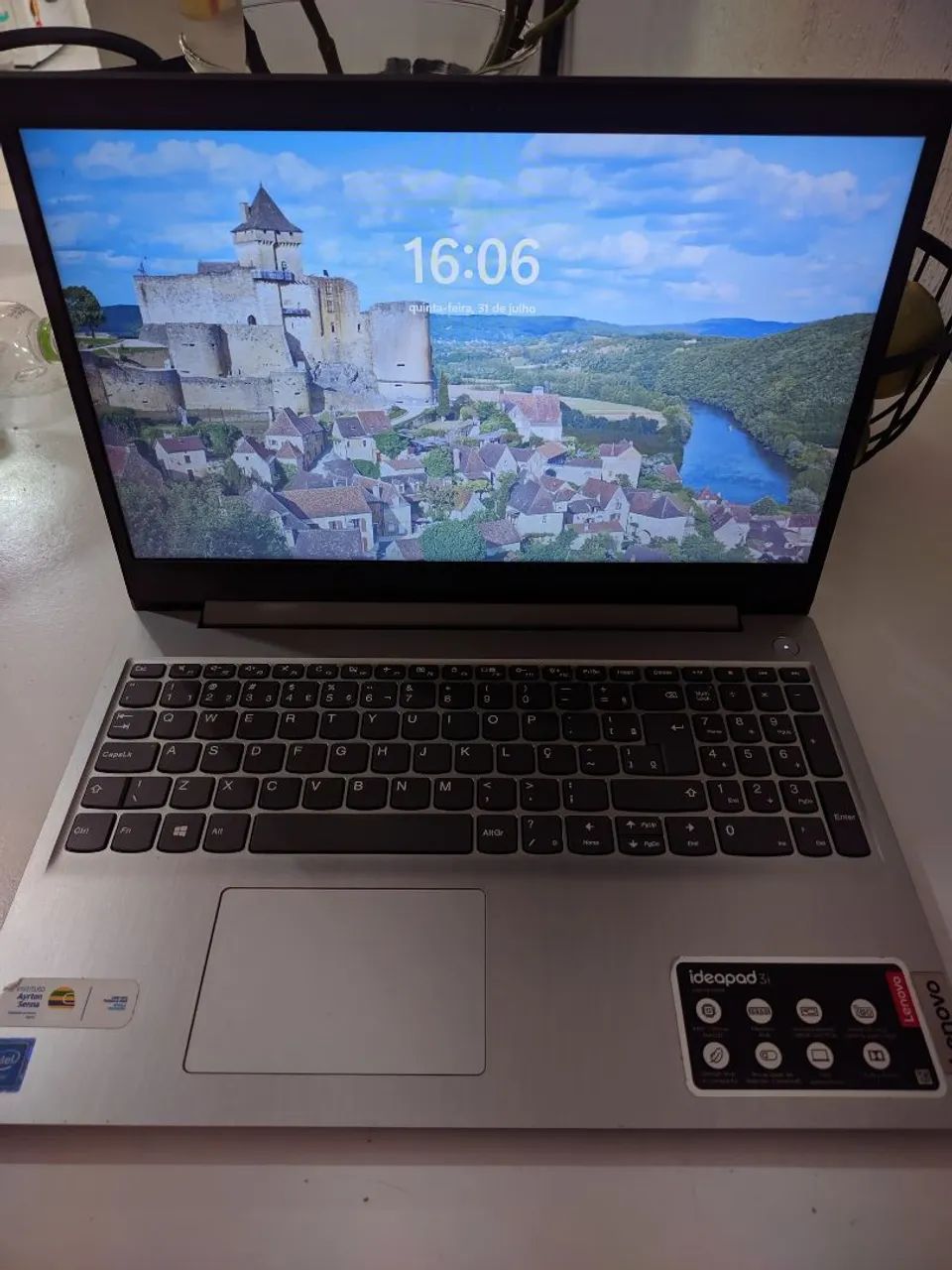 Notebook Lenovo Ideapad 3i - Usado em ótimo estado!
