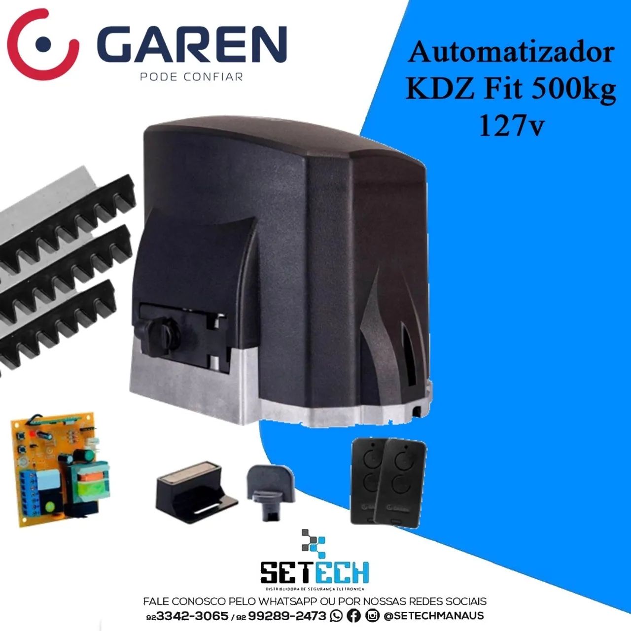 Motor para portão eletrônico 