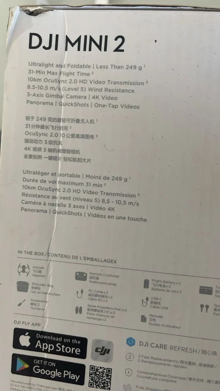 Drone dji mini 2 - kit fly completo por 3550 no pix ou 6x641,67 - Foto 2