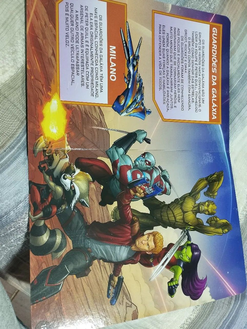 Super-Histórias Guardians of the Galaxy editora Culturama - Foto 3