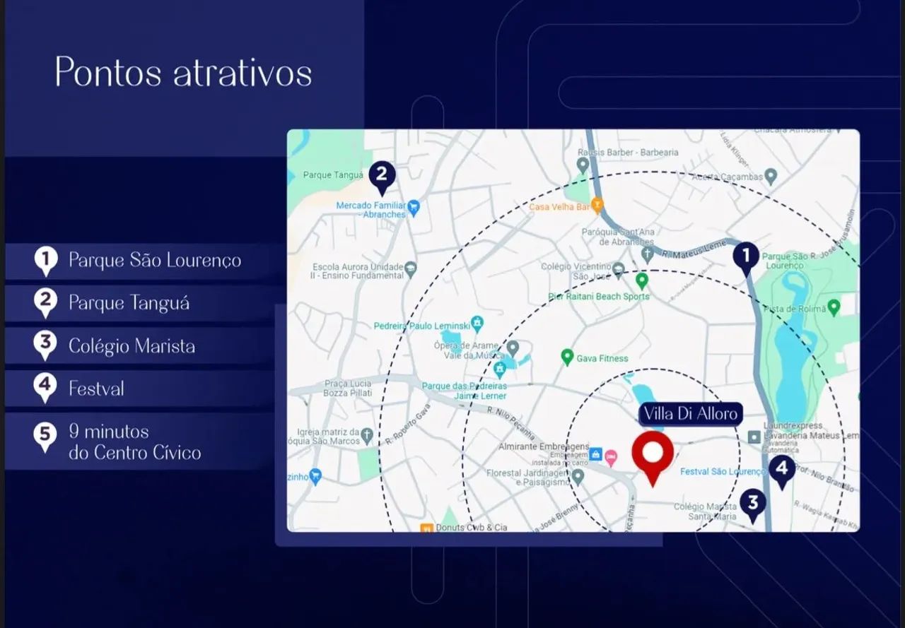Imóvel para venda possui 190 metros quadrados com 3 quartos em São Lourenço - Curitiba - P - Foto 3