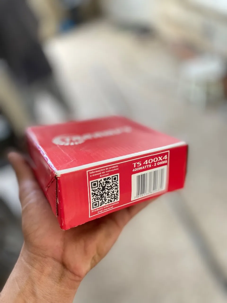 Potência taramps 400.4 2 OHM