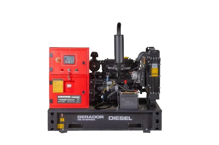 Gerador Prime Kawashima a Diesel 17 Kva DLS 140-S