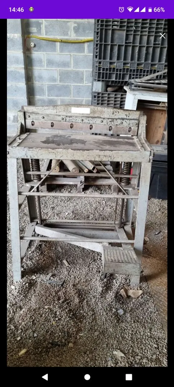 Guilhotina de Chapa Industrial