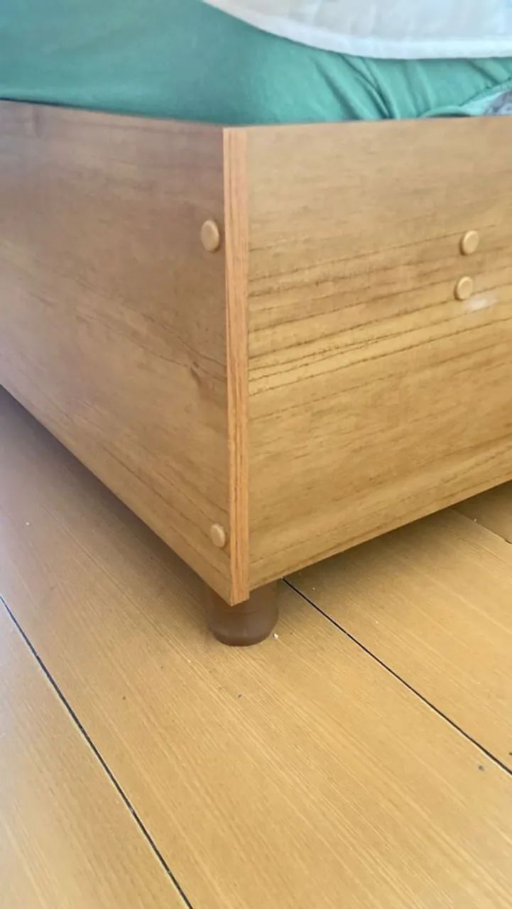 Cama box Queen  em MDP - Foto 2