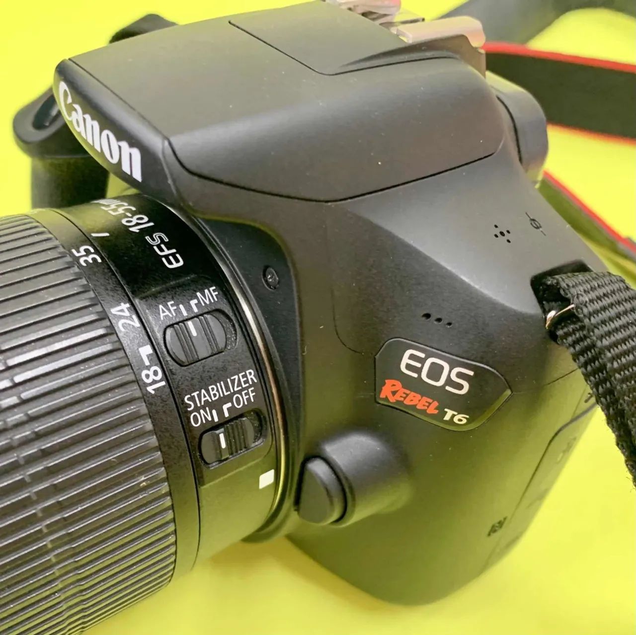 Câmera Canon EOS Rebel T6