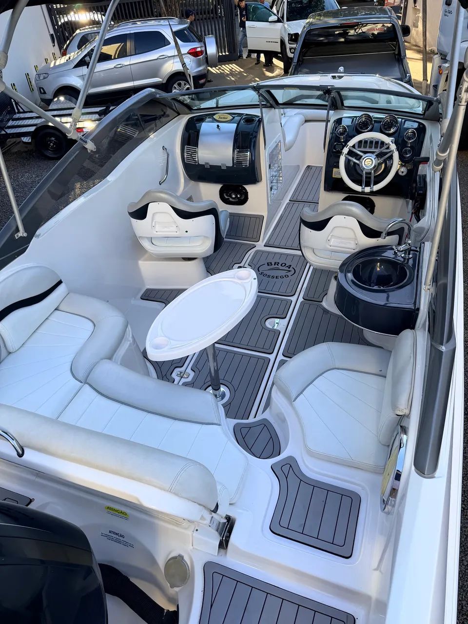 Lancha Focker 205 carreta rodoviária  - Foto 10