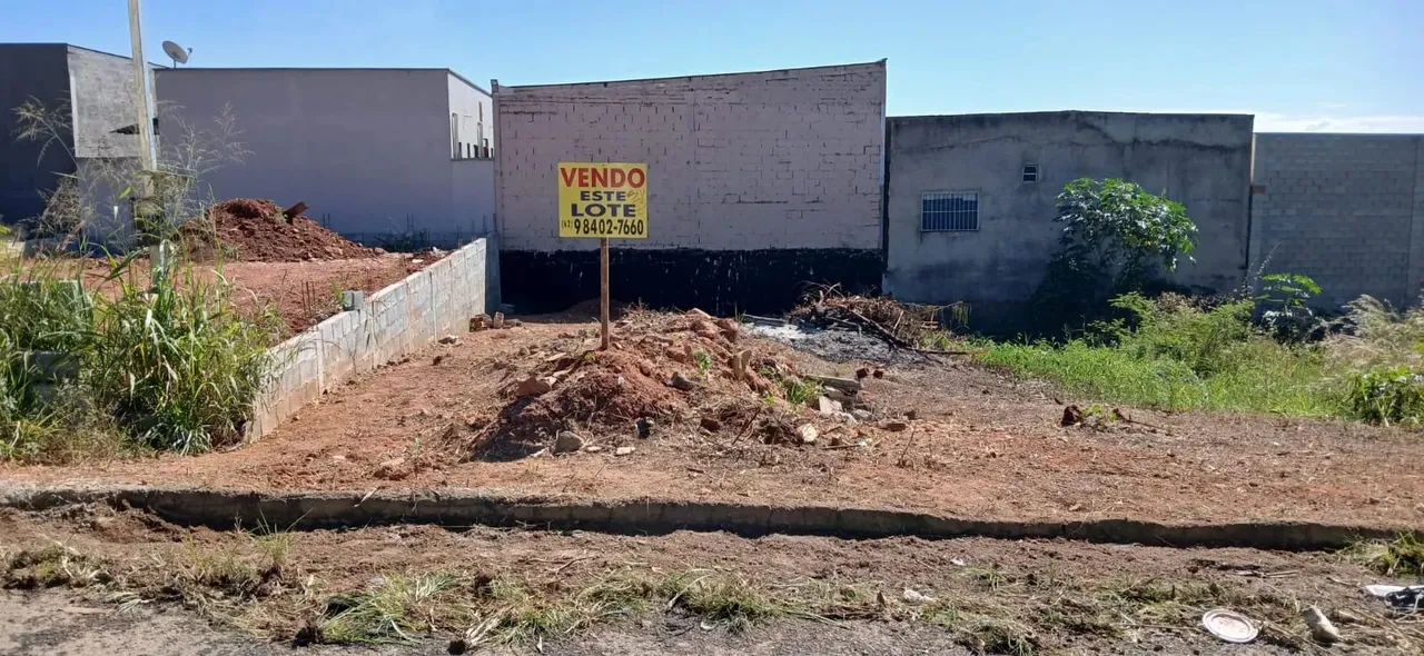 Vendo Lote/Terreno 200M² Residencial Mirante - Goiânia - GO Região Noroeste