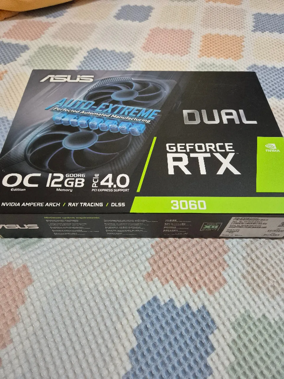 Placa de Vídeo ASUS Dual GeForce RTX 3060 OC Edition 12GB GDDR6