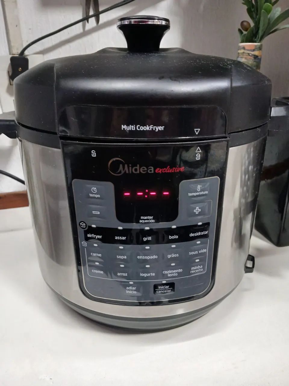 Panela pressão Air fryer kitchen revolution midea