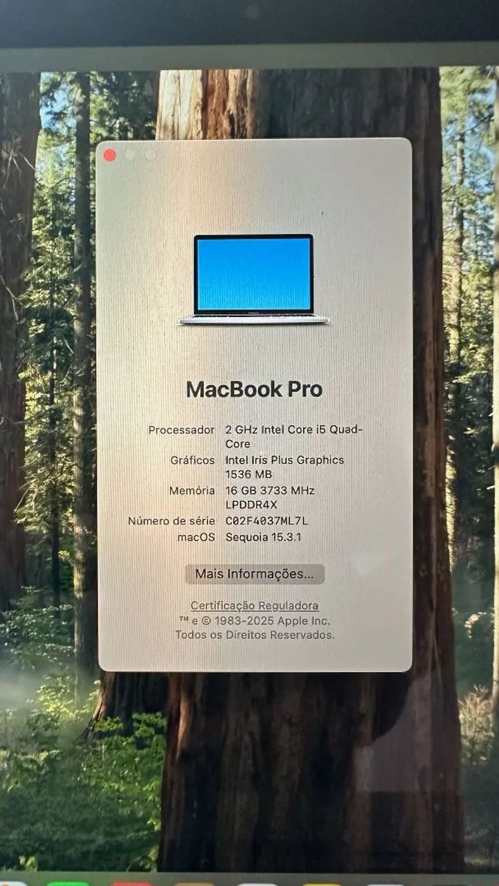 MacBook Pro 2020 | Intel i5 16GB RAM | 512GB SSD | Touch Bar - SUPER CONSERVADO! - Foto 3