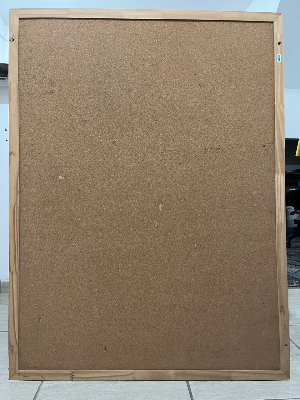 Quadro de Cortiça 90x120 cm com Moldura em Madeira