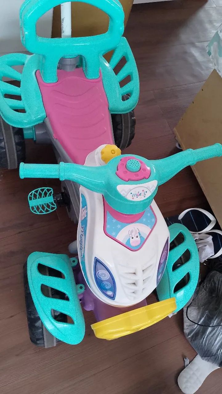 Motocicleta Infantil - Brinquedo para Meninas