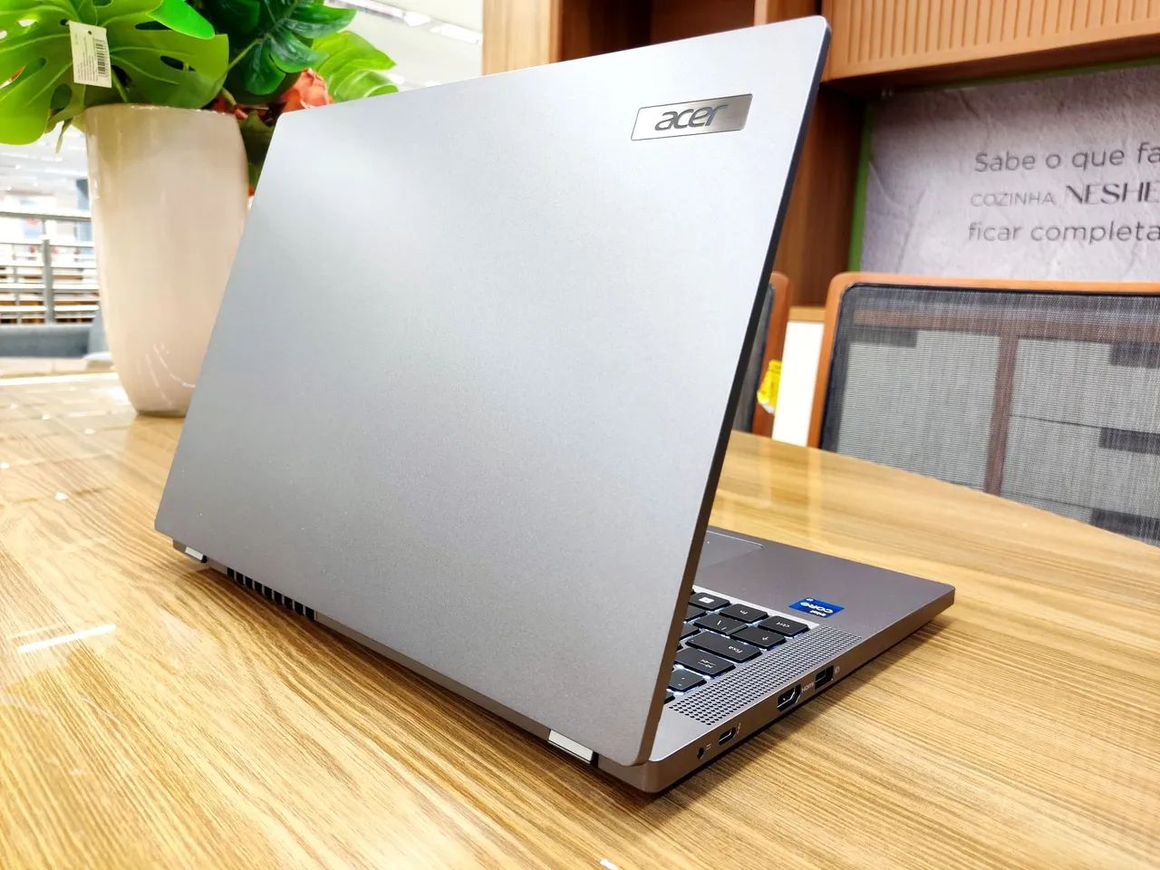 NOTEBOOK ACER i7- 13° GERAÇÃO, TECLADO RETROILUMINADO, 32GB DE RAM, MODELO EMPRESARIAL - Foto 5