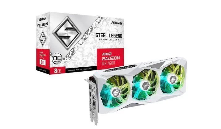 Placa de video RX 7600 