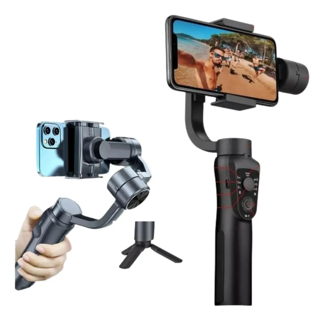 [USADO] Estabilizador De Imagem Celular 3 Eixos Gimbal Profissional