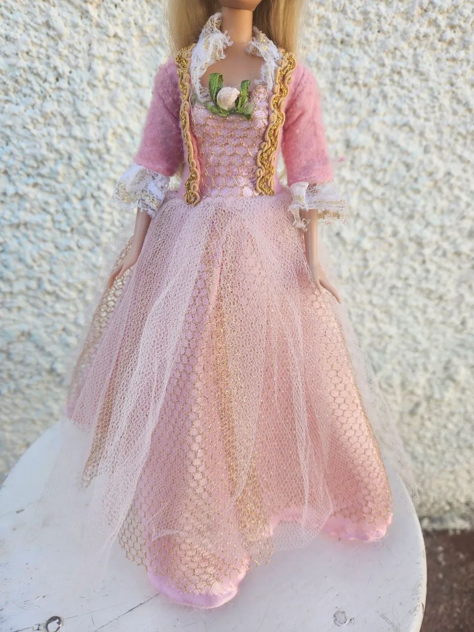 Barbie com vestido rosa - Foto 4
