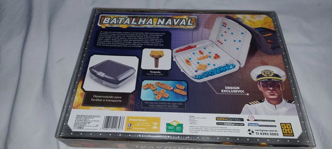 Brinquedo Jogo batalha Naval  - Foto 3