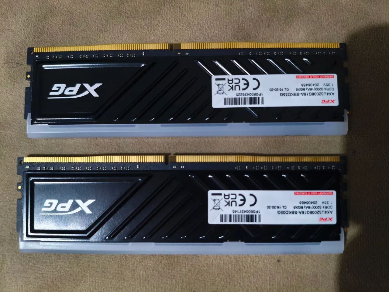 Memória ram xpg 64308140981891121