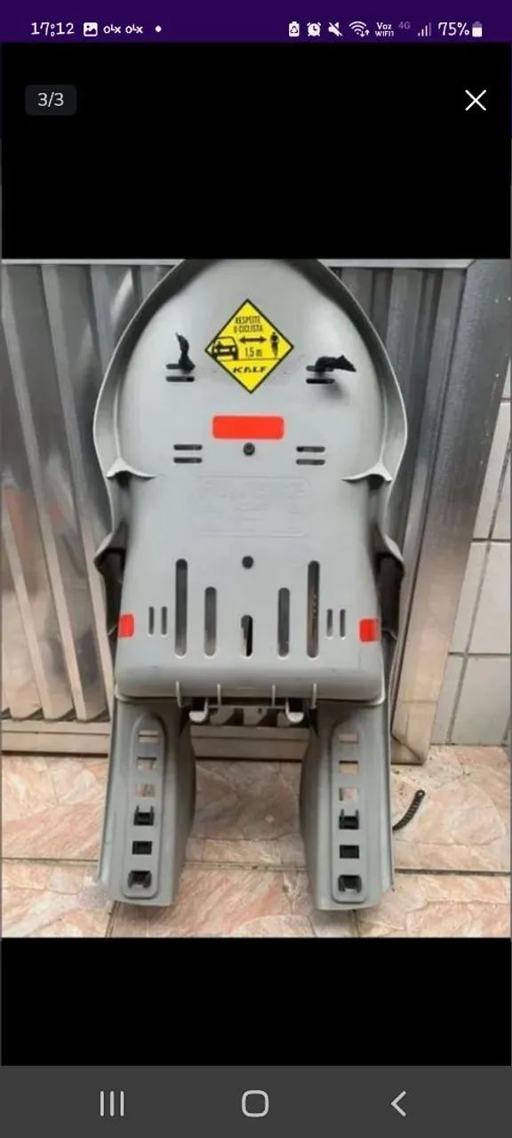 Assento para bicicleta infantil - KALK