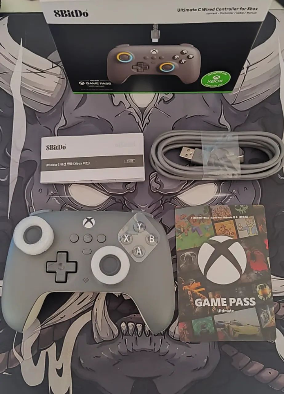 Controle 8BitDo Ultimate C para Xbox (Cinza) - LACRADO - Foto 2