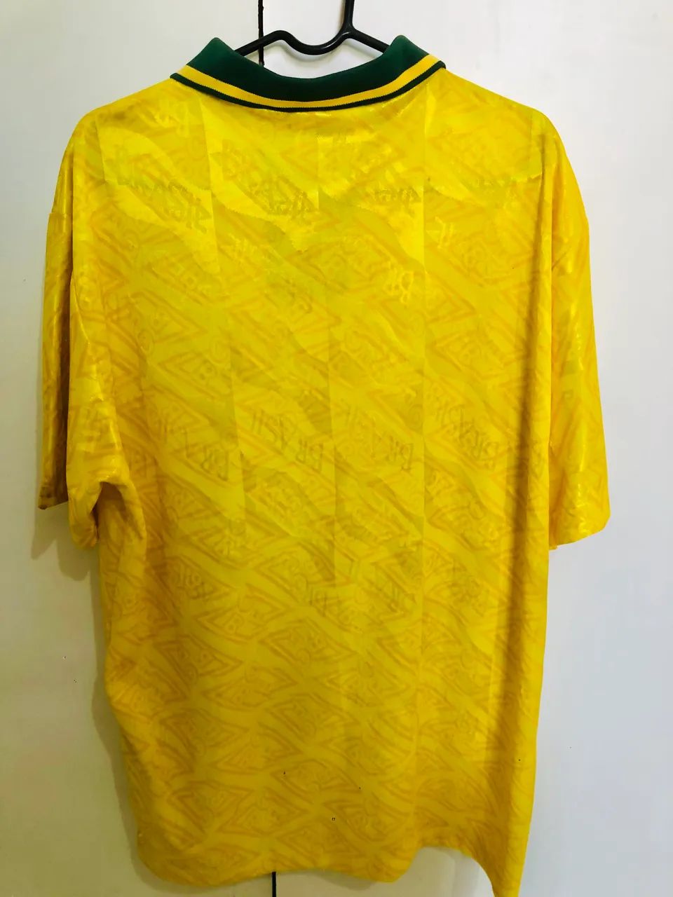 CAMISA OFICIAL DA SELEÇÃO BRASILEIRA COPA DE 1994 - Foto 2