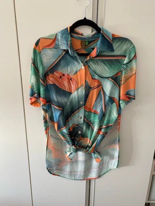 Camisa Farm estampada - Foto 4