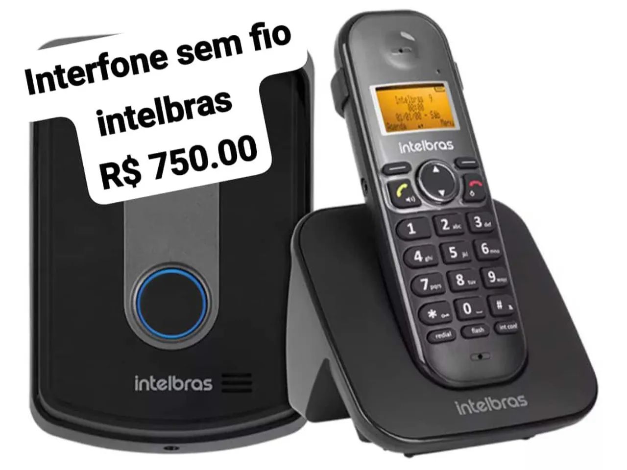 Interfone Sem Fio Intelbras - Novo