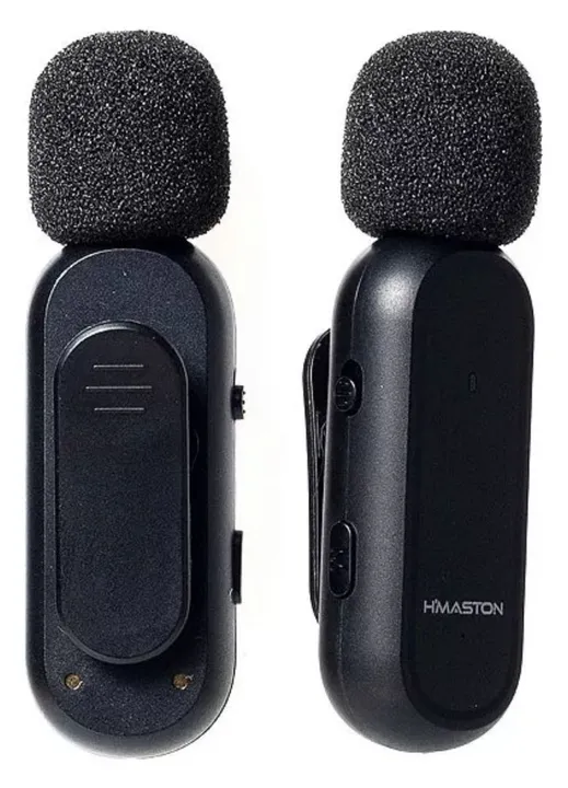 Microfone de Lapela Duplo sem Fio Tipo-C MKO8 - Áudio Profissional sem Ruídos