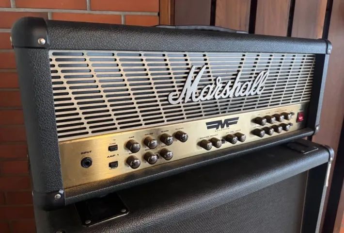Amplificador Marshall e Caixa Reta - Foto 2
