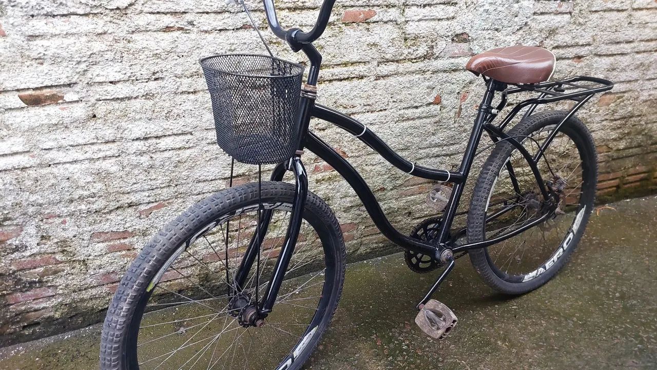 Bicicleta retro com freio a disco - Foto 2