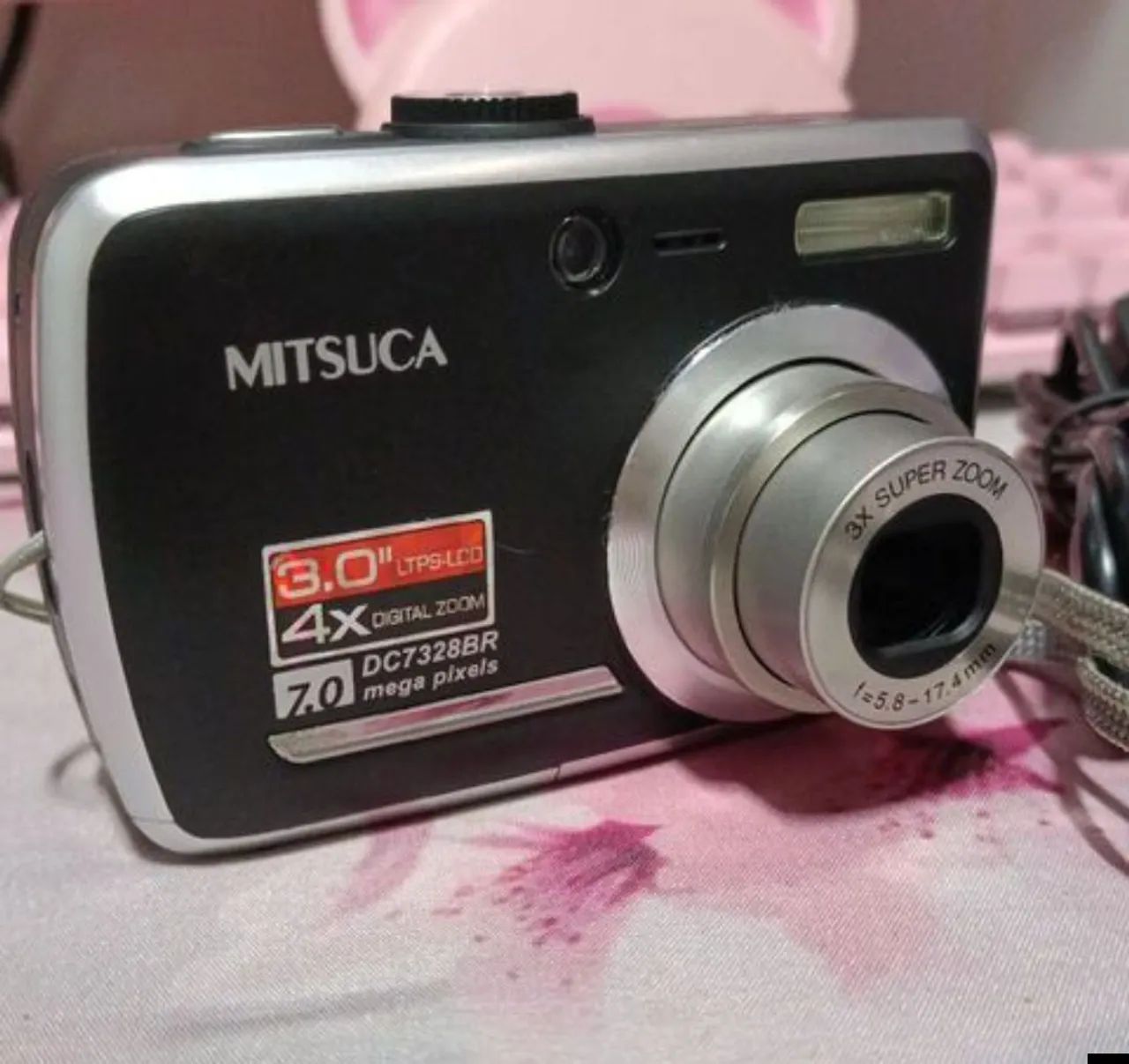 Câmera digital mitsuca 7.0 MP(NA CAIXA )SEMI NOVA  - Foto 3