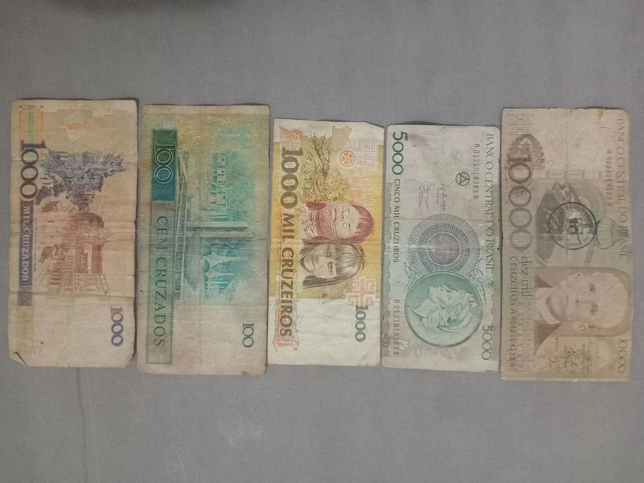 Coleção de notas antigas  - Foto 4