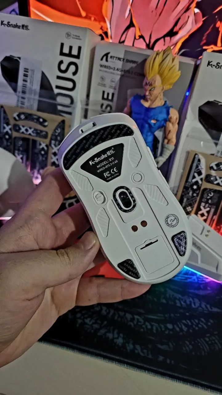 VENDO MOUSES SEM FIO E VEGETA (NOVOS)!! - Foto 4