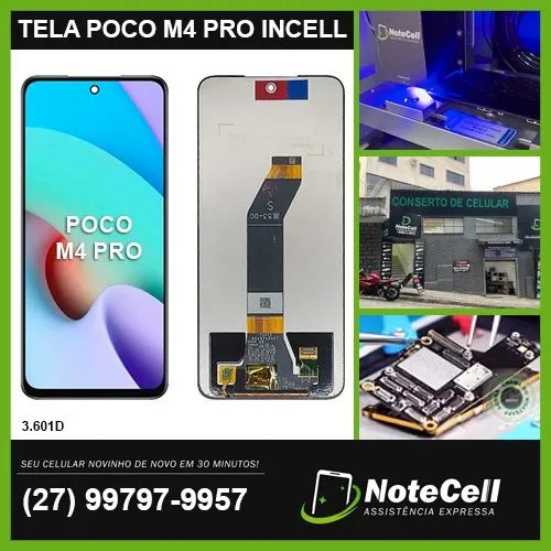 Display/Tela LCD p/ Xiaomi POCO M4 PRO - Instalação 30 Minutos!!!