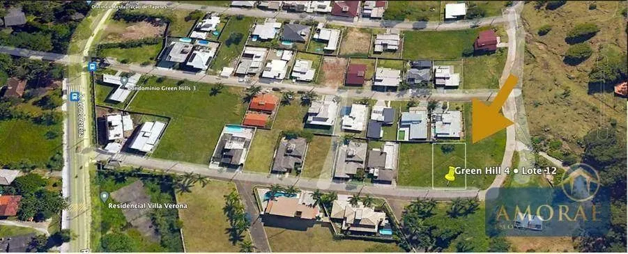 Terreno em condomínio fechado, 360 m² por R$ 570.000 - Cachoeira do Bom Jesus - Florianópo