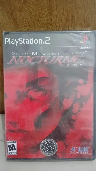 SHIN MEGAMI TENSEI: NOCTURNE PS2 ORIGINAL LACRADO