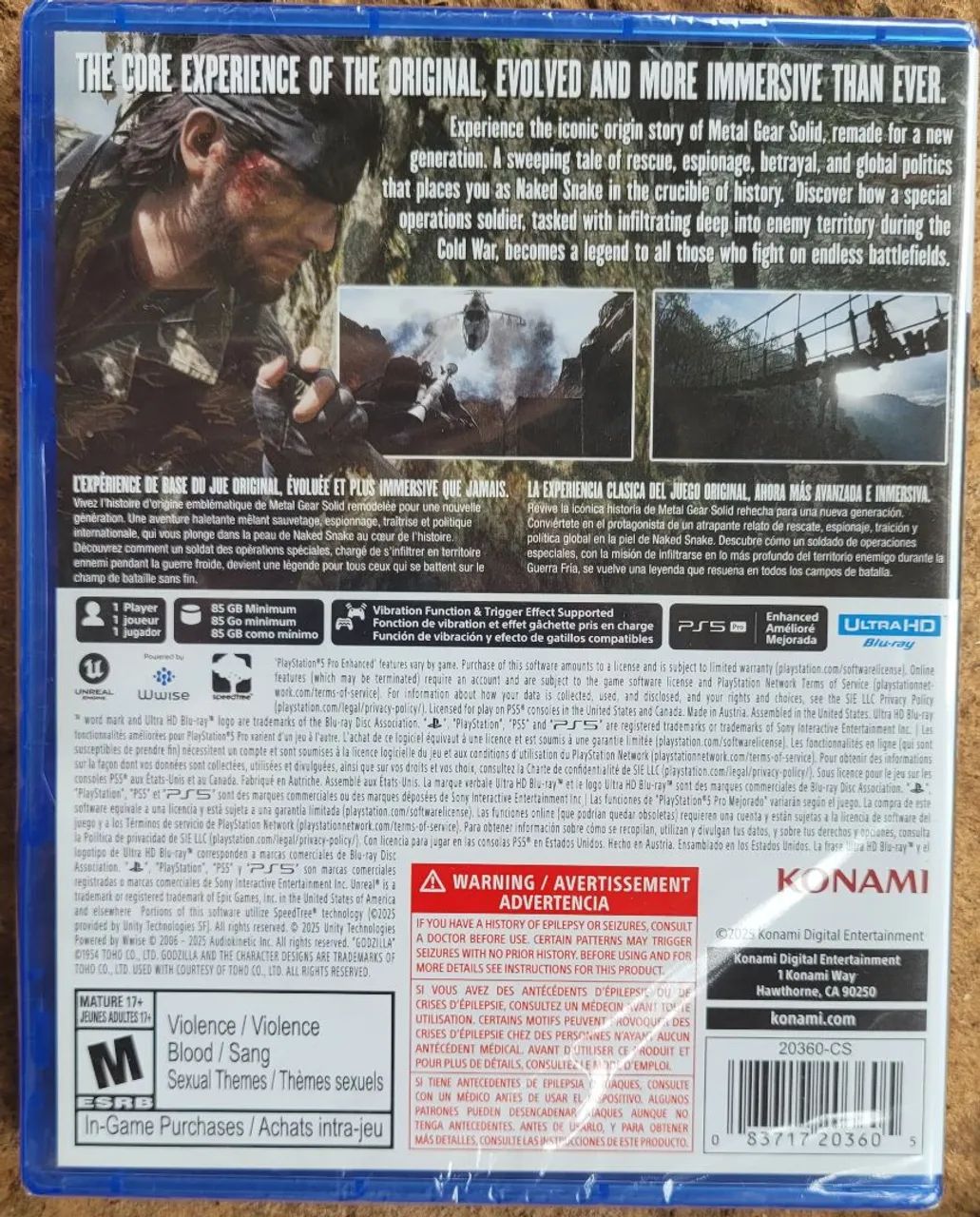 Metal Gear Solid ? Tactical Edition PS5 - Foto 2