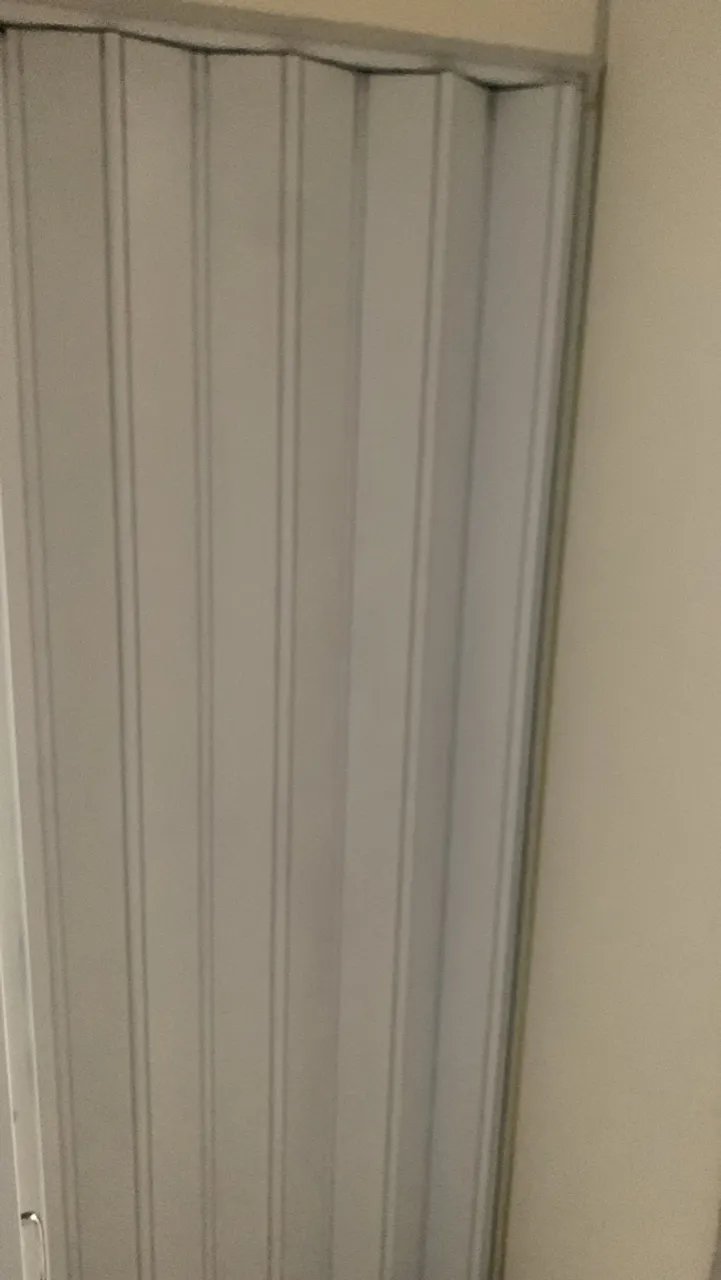 Porta Sanfonada Branca - Pronta para Instalar