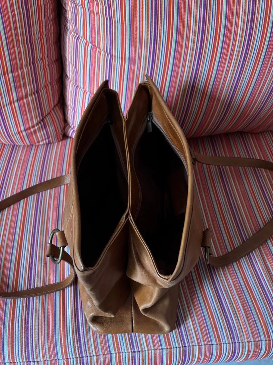 bolsa de couro omk - Foto 2