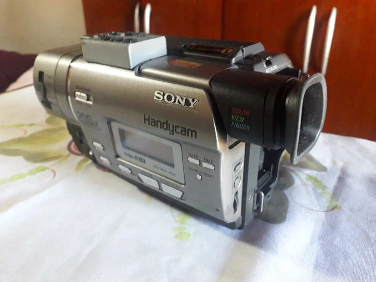 Filmadora sony 8mm hi8. Tr517